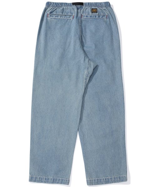 Свободные джинсы с ремнем M-LABEL LOOSE-FIT DENIM BELTED PANTS Light Jean