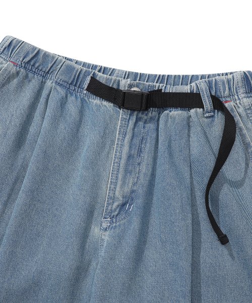 Свободные джинсы с ремнем M-LABEL LOOSE-FIT DENIM BELTED PANTS Light Jean