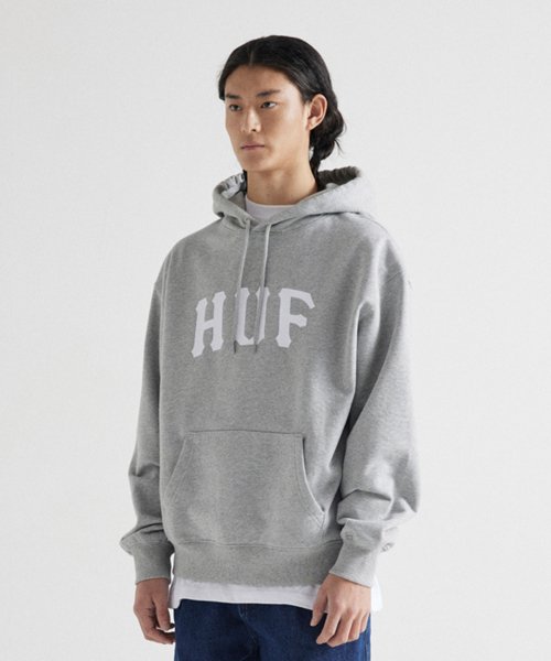 Huf original hot sale logo hoodie