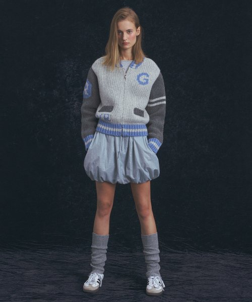 Трикотажный зип-худи GRVR SPORTS_G Grey