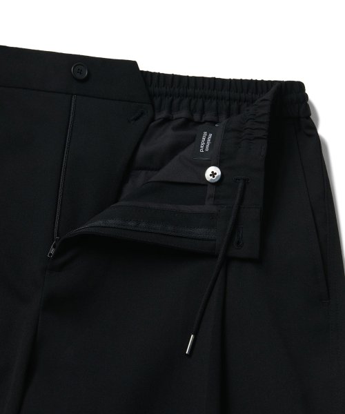 PARACHUTE BANDING SLACKS [BLACK]