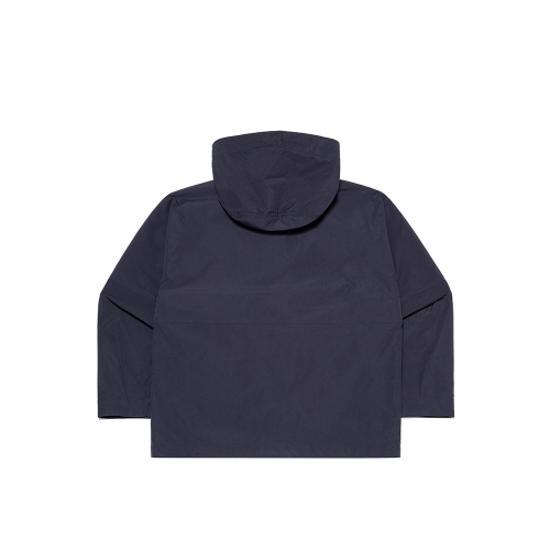 Анорак с капюшоном и патчем-лого Essential NAVY