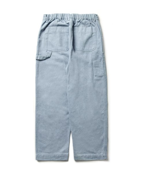 Брюки карго с эффектом варки Light Blue