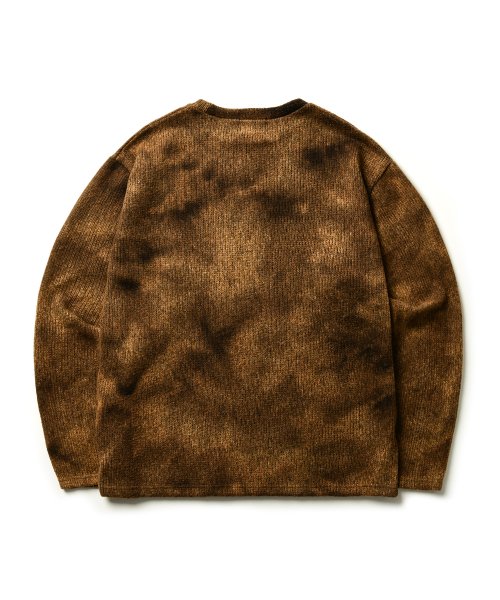 Трикотаж Tie-Dye Brown