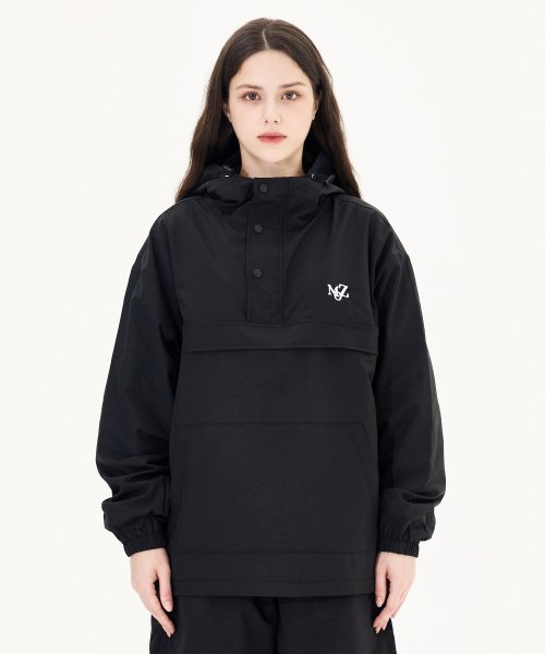 Куртка-анорак из мягкого меша Black
