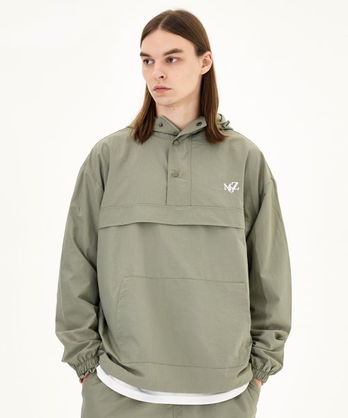 Мягкий сетчатый анорак Khaki