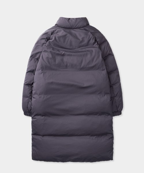 Двусторонний длинный пуховик Grey