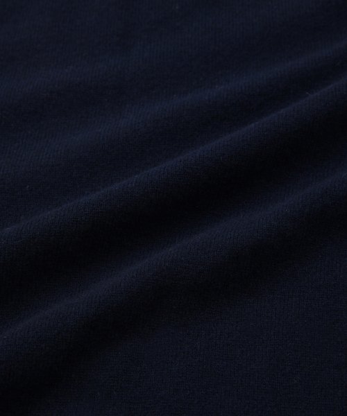 MUSINSA | BROWNYARD Extra super fine V-neck knit, dark navy