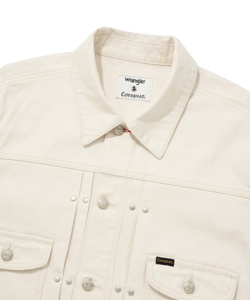 [COVERNAT X WRANGLER] джинсовка Original Ivory