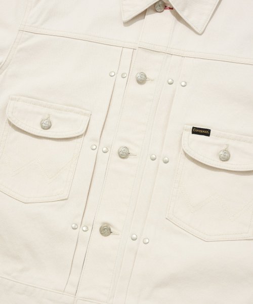 [COVERNAT X WRANGLER] джинсовка Original Ivory