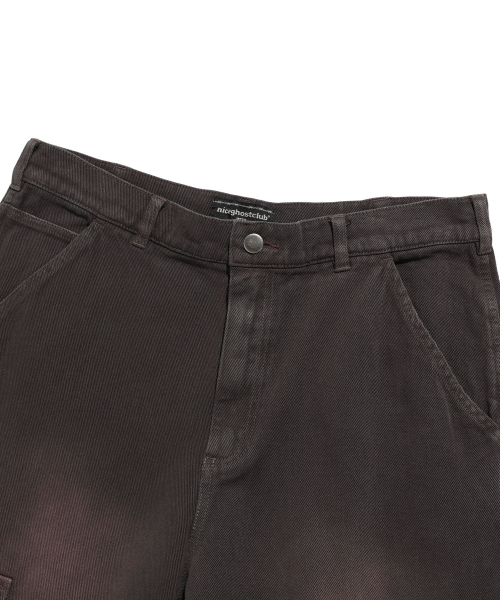 CARPENTER карго WASHED JEANS_коричневый(NG2DFUD104A)