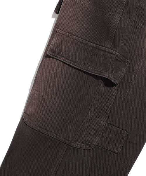 CARPENTER карго WASHED JEANS_коричневый(NG2DFUD104A)