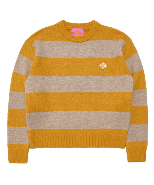 STRIPE CREW NECK трикотаж [4 COLOR]