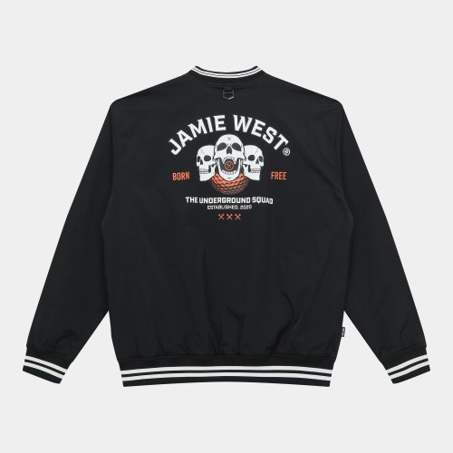 Пуловер Squad V-neck Woven (Black)
