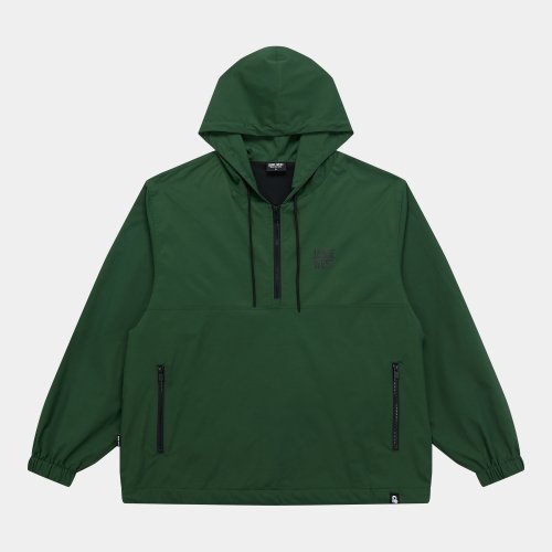 Худи-пуловер Active на полумолнии (Green)