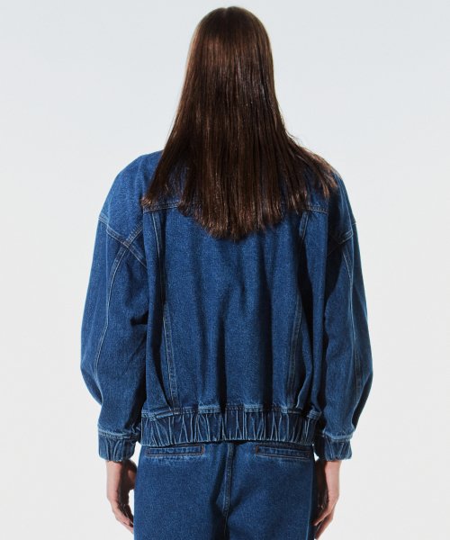 Джинсовая куртка оверсайз Blue