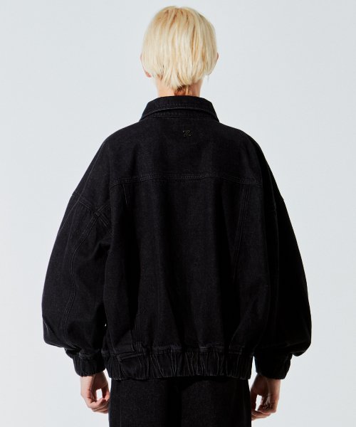 Оверсайз джинсовка black