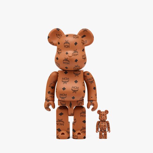 엠씨엠(MCM) MCM X 베어브릭(BE@RBRICK) 400% and 100% SET