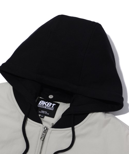 Стёганый пуховик MA-1 Grid Earth LIGHT BEIGE (MO1JU002-004)