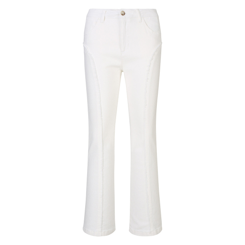 Женские расклешенные брюки со швами Off White