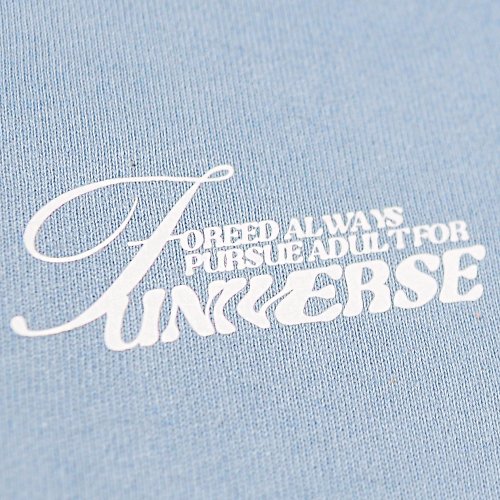 Оверсайз свитшот Universe - Light Blue