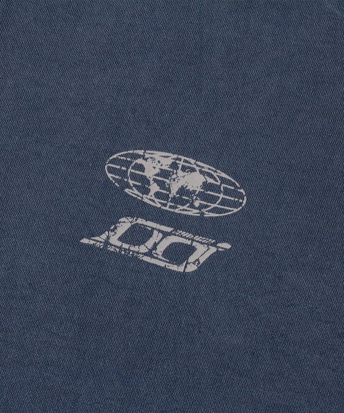 Свитшот Pigment Decal Blue