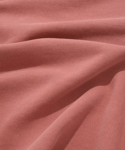 MUSINSA | FALLETT Applique Logo Pigment Sweatshirt Pink