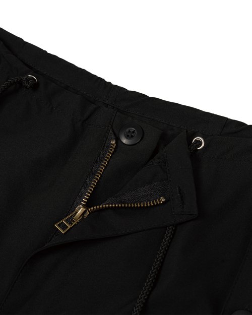 Нейлоновые брюки-парашюты (BLACK)