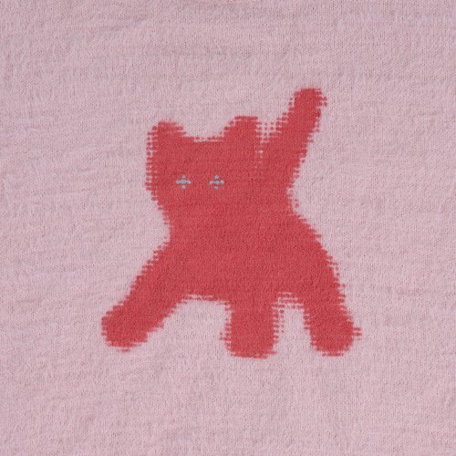 에이이에이이(AEAE) Flashed Cats Angora Knit -[PINK] - 사이즈