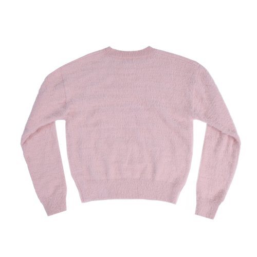 MUSINSA | AEAE Flashed Cats Angora Knit -[PINK]