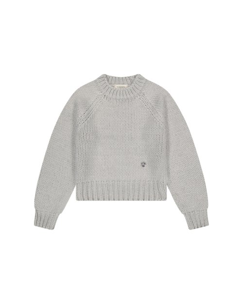 MUSINSA | NOIRNINE Classic wool knit - gray