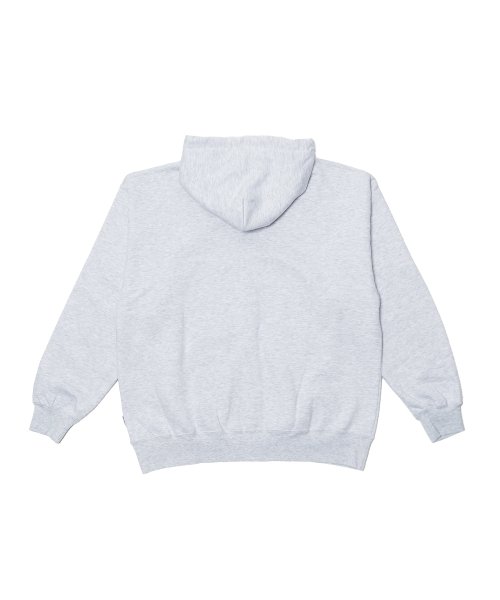 WHITE LABEL HEAVY SWEAT ZIP HOODIE OFF WHITE
