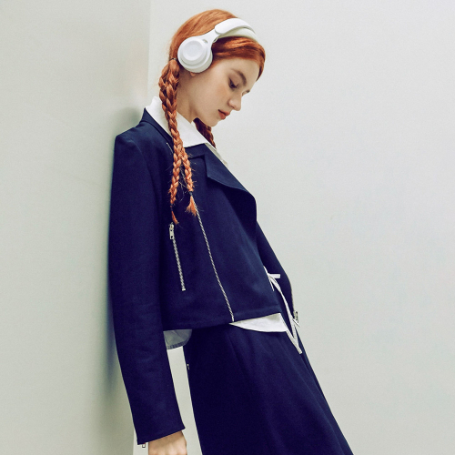 DD_Punk girl irregular zip up куртка