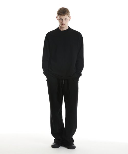Футболка с вырезом слайс (Black)_ PD3TS1313
