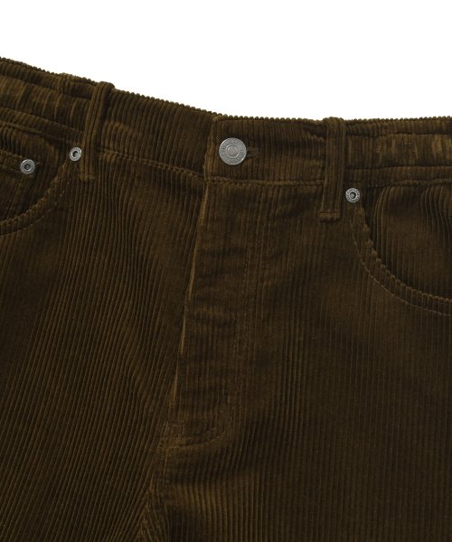 Вельветовые брюки карпентер semi-wide Khaki
