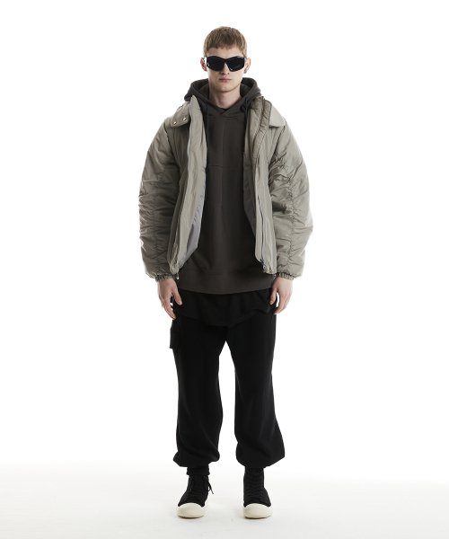 Оверсайз худи Cross Dart (Dark Gray)_ PD3TS0808