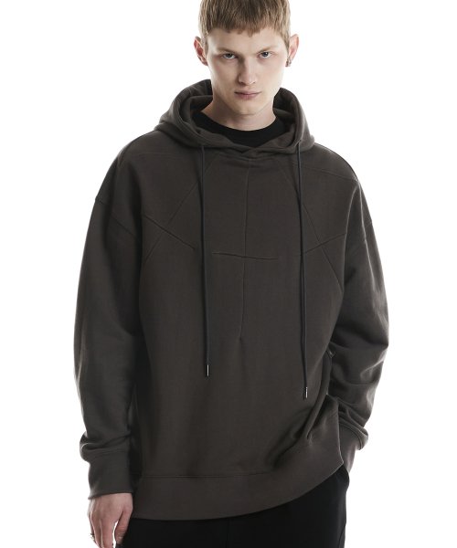 Оверсайз худи Cross Dart (Dark Gray)_ PD3TS0808