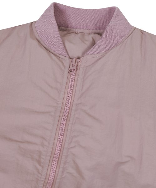 Оверсайз бомбер ma-1 86-IRO300 с набивкой Deep Pink