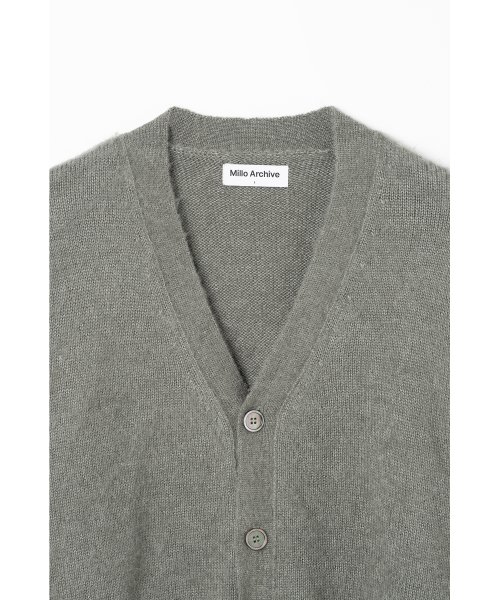 MUSINSA | MILLO New Crown Mohair Cardigan [Gray]