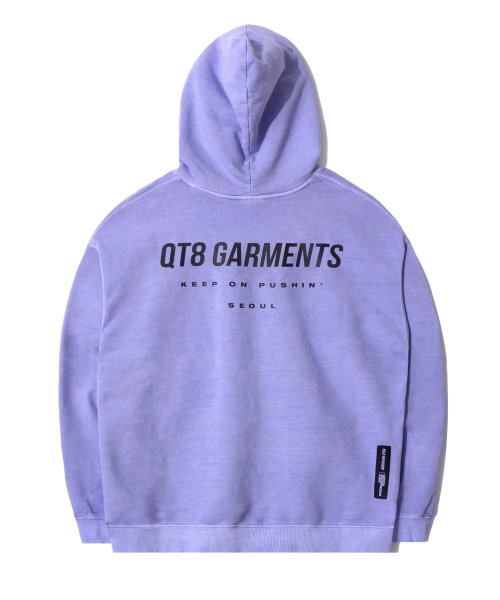 LantimidPIGMENT LOGO HOODIE PURPLE - パーカー