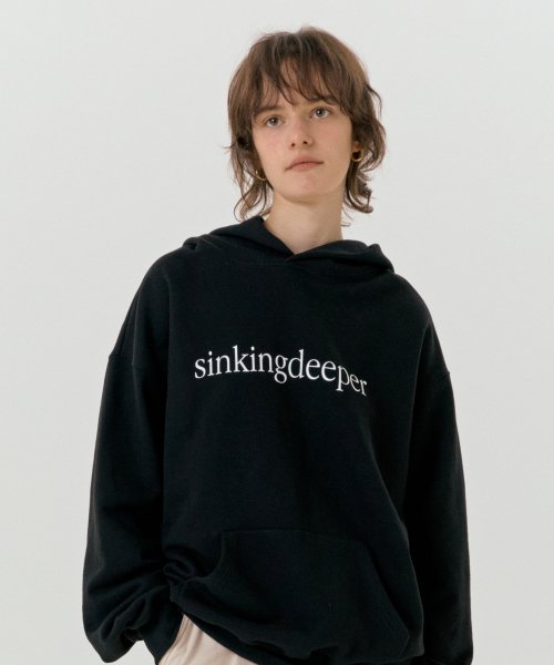Худи с логотипом Serif (Black)