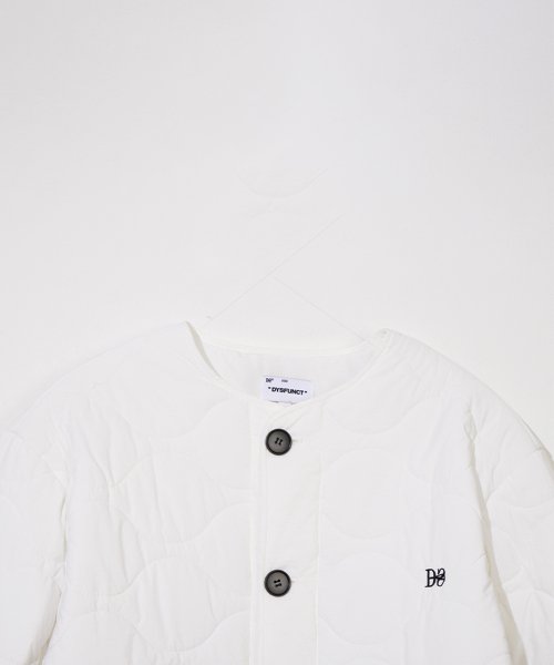 Warm Quilting Short Puffer (IVORY)