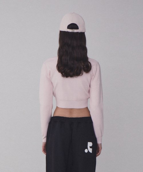 MUSINSA | REST&RECREATION RR CORDUROY BALL CAP_PINK