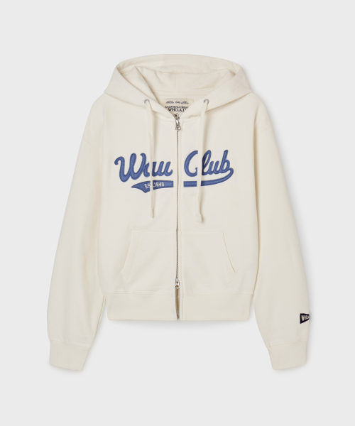 Patch Crop капюшон молния-up / WHMZG1111F