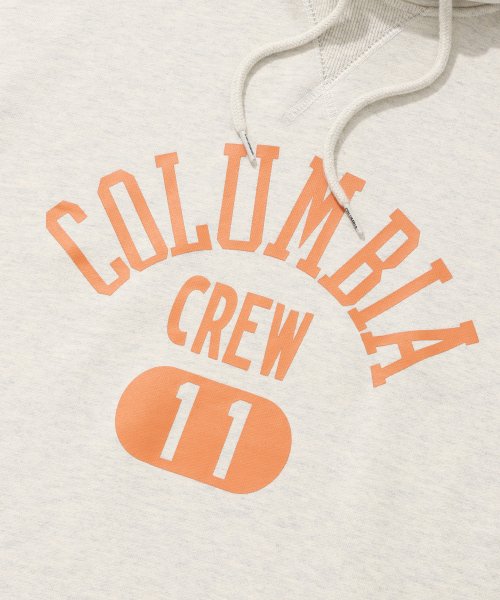 Худи CREW TEAM NO.11 LOGO TERRY Yellow Oatmeal