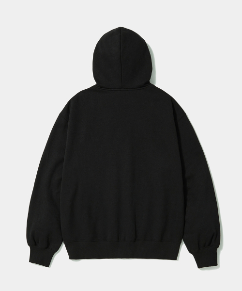 CU ARCH LOGO FLEECE ZIP-UP HOODIE чёрный