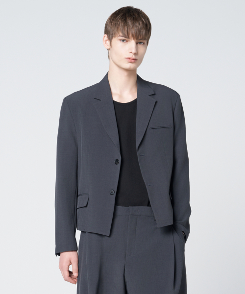 Unique 2-Button Crop Jacket (7 Colors) thumbnail 6