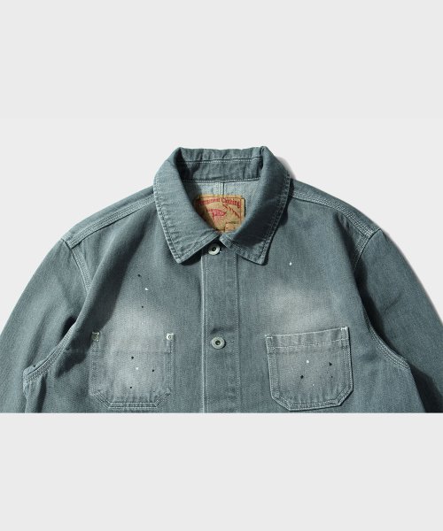 FIVE -POCKET CHORE JACKET [Bleach Grey]