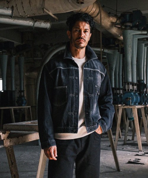302 Denim Jacket [Faded Black]
