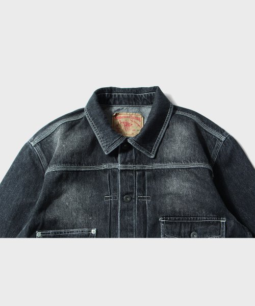 302 Denim Jacket [Faded Black]